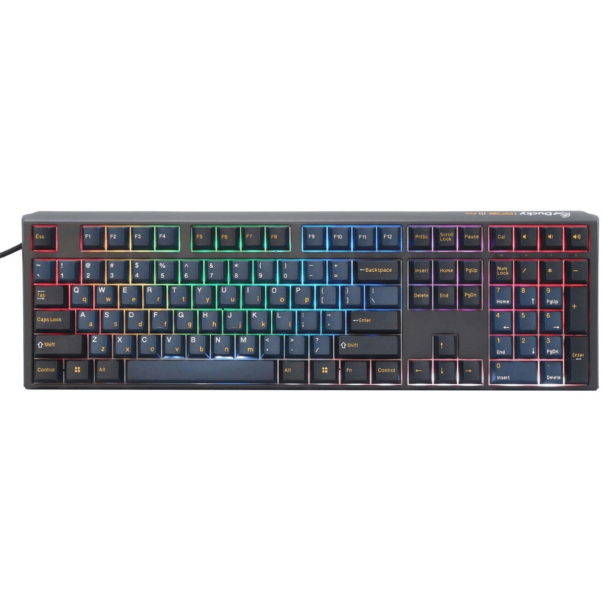 Ducky One 3 Pro Nazca Line Cherry MX2A Red Linear Mechanical Wired Gaming Keyboard - Black DKON2308ST-CRUSPTCHNAZ001