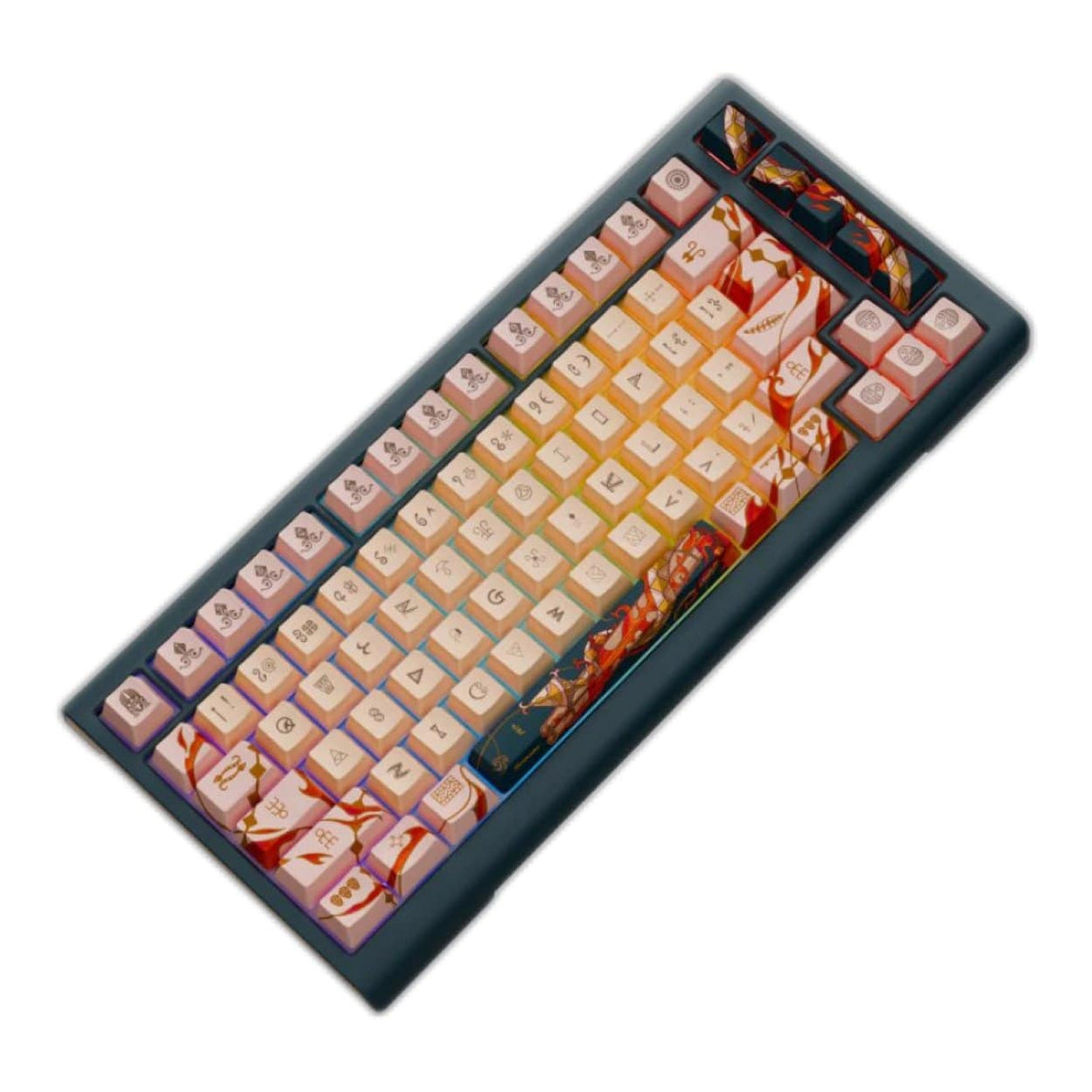 Ducky Year of the Snake 75 Wired Keyboard - Cherry MX Blue Switches DKYOTS2025-CCUSPHCH000BY1