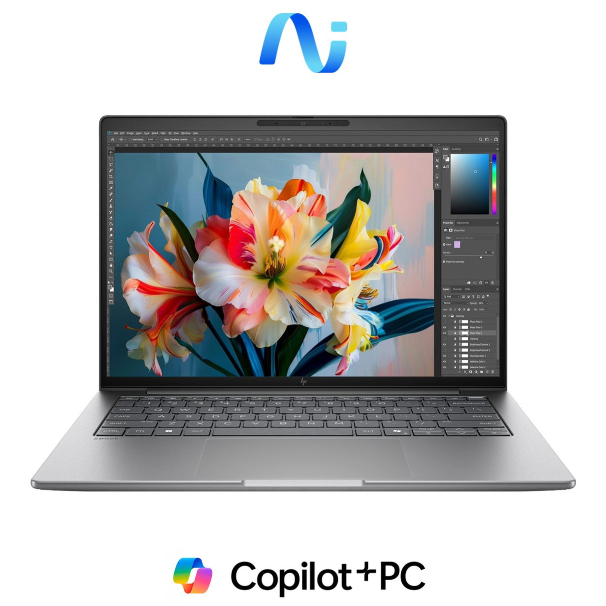 HP ZBook 8 G2i 14-inch 2.5K Next Gen AI Mobile Workstation - Intel Core Ultra 7 366H 1TB SSD 32GB RAM RTX PRO 500 Win 11 Pro