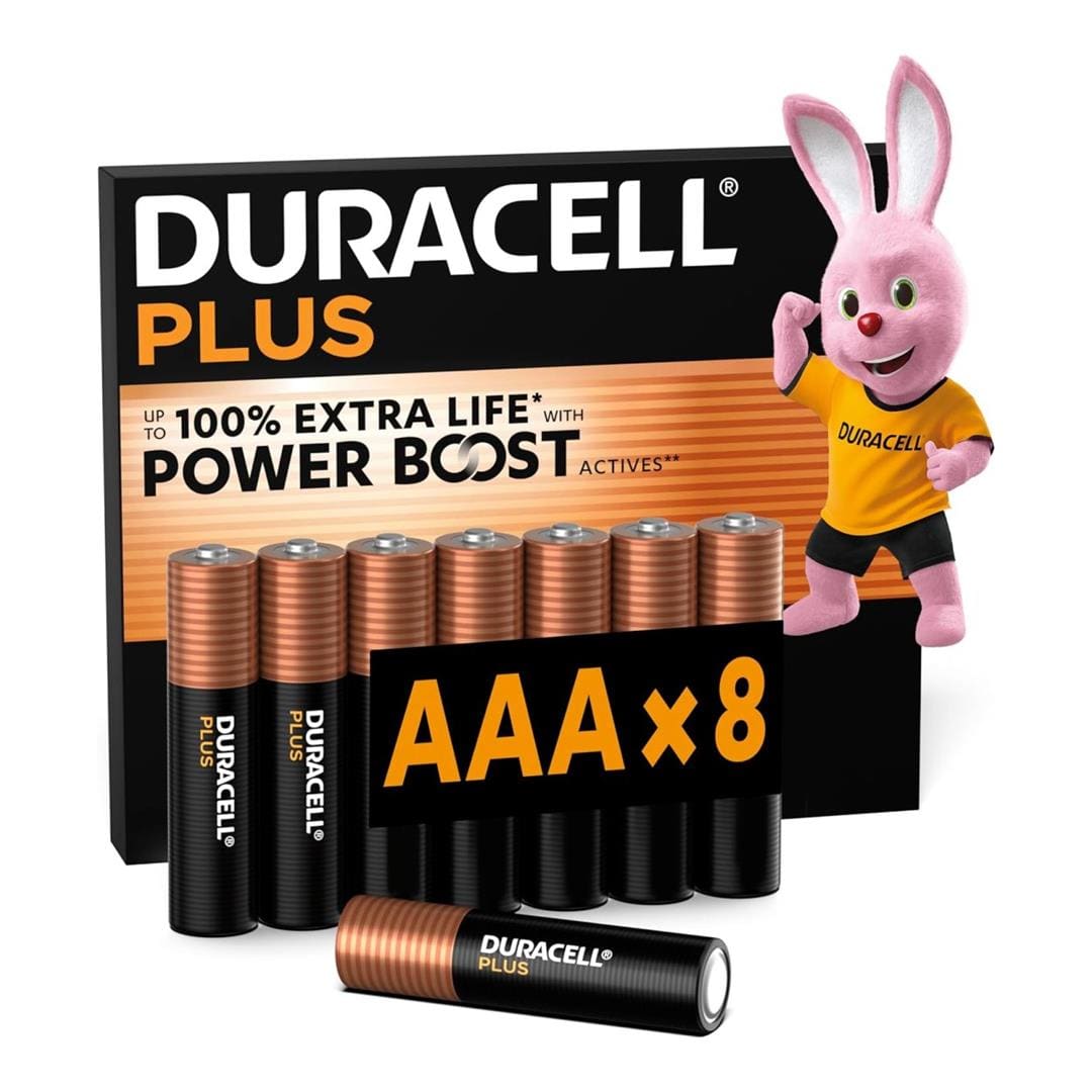 Duracell Plus AAA 8 Power Boost Battery 10-pack DP176805