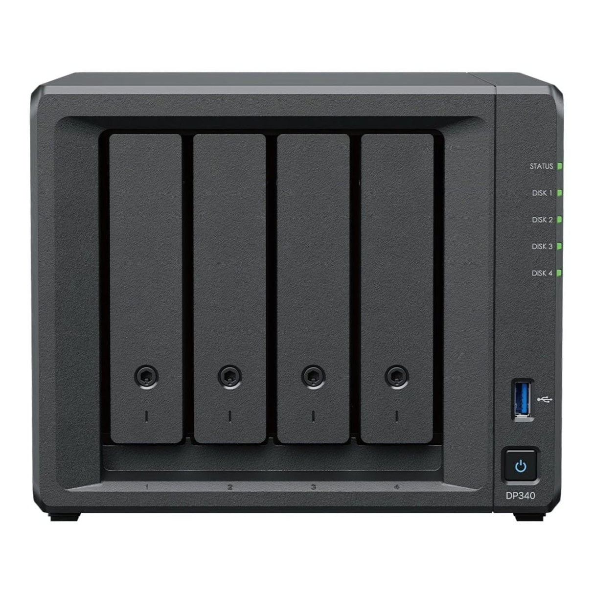 Synology DP340 4-Bay Gigabit Ethernet NAS Server