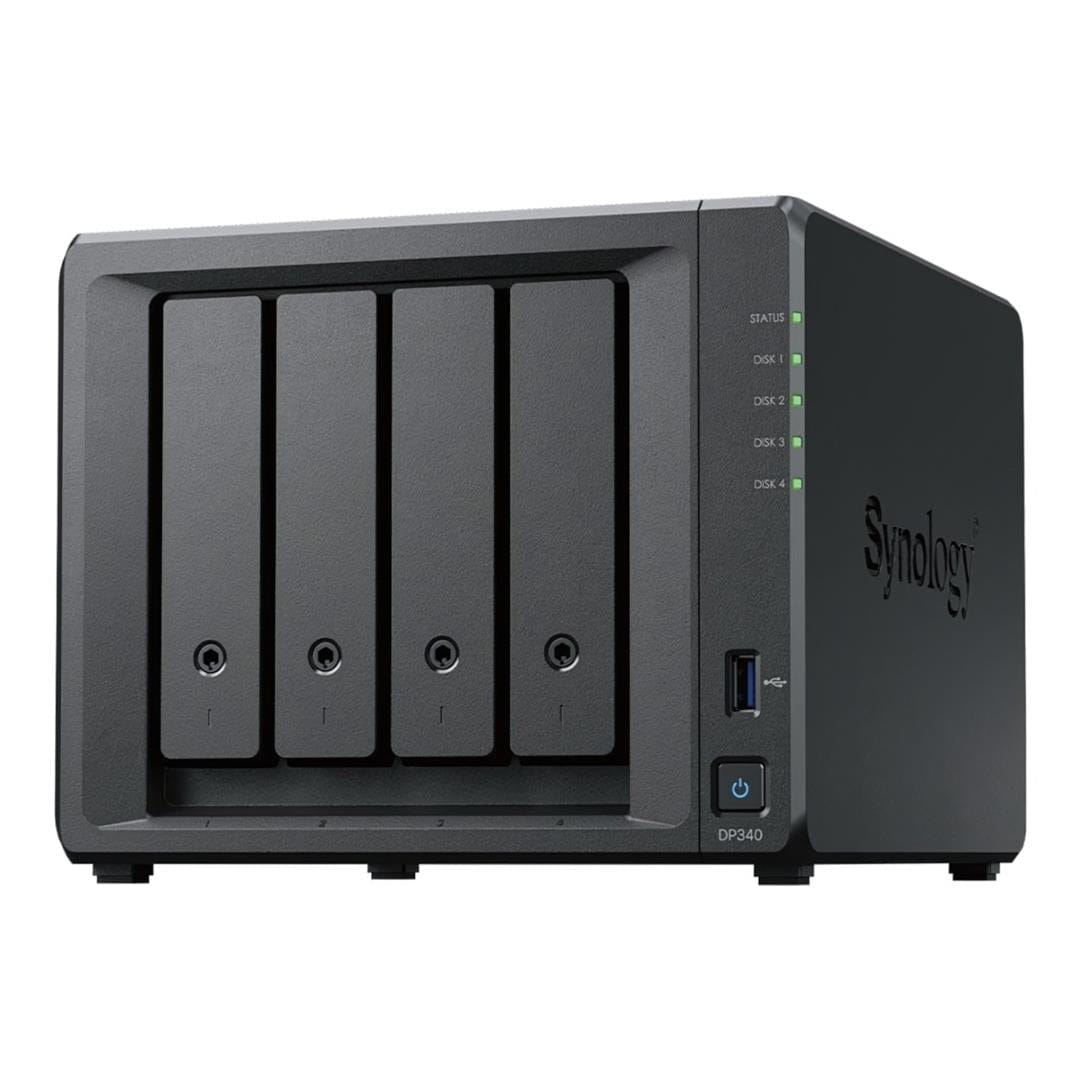 Synology DP340 4-Bay Gigabit Ethernet NAS Server