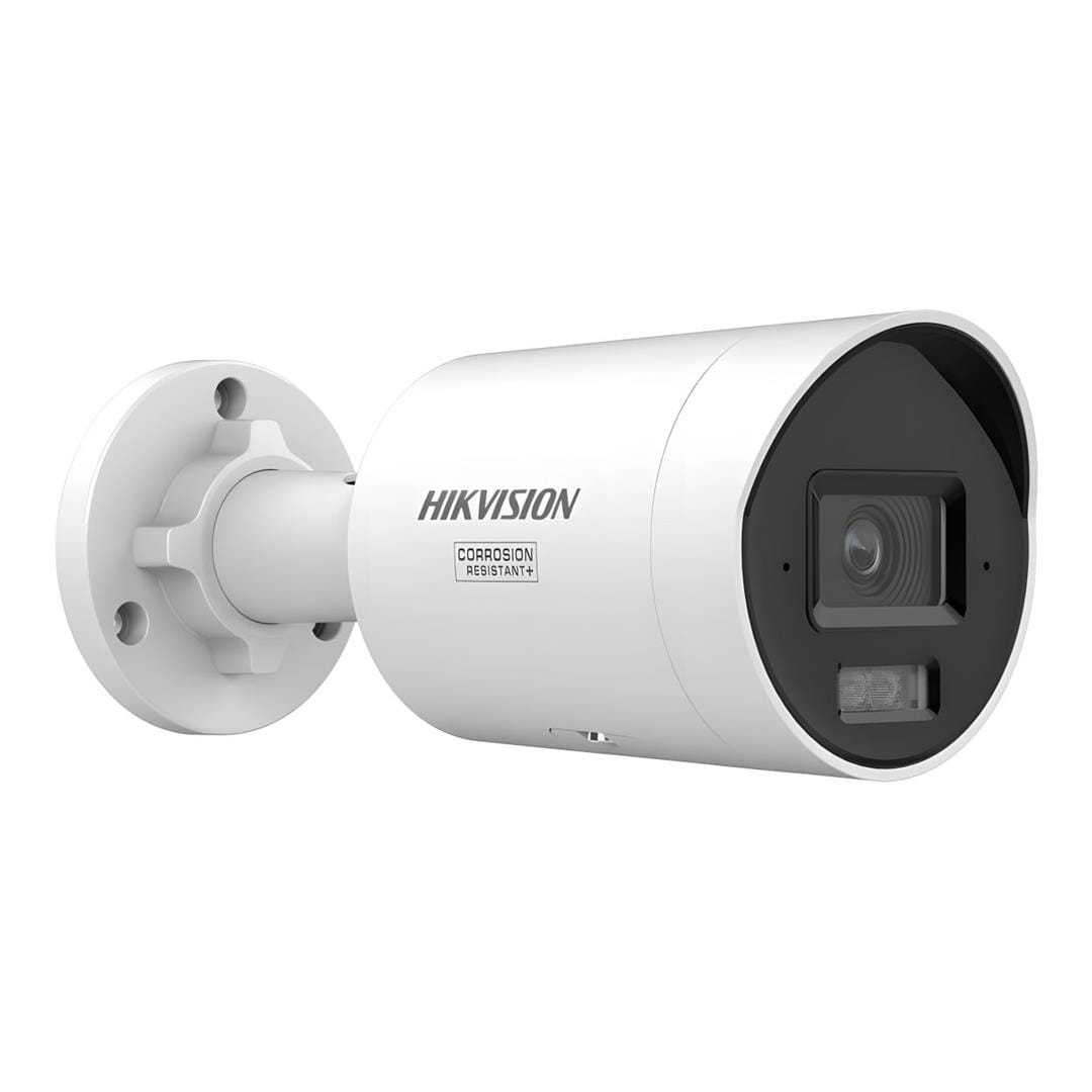 Hikvision 4MP 2.8mm Smart Hybrid Light with ColorVu Fixed Mini Bullet Network Camera DS-2CD2047G3-LI2UY(2.8MM)