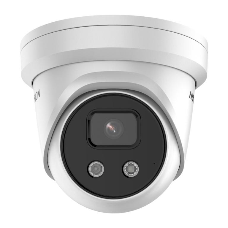 Hikvision 4MP 2.8mm AcuSense Fixed Turret Network Camera Powered by DarkFighter DS-2CD2346G2-IU2.8MM