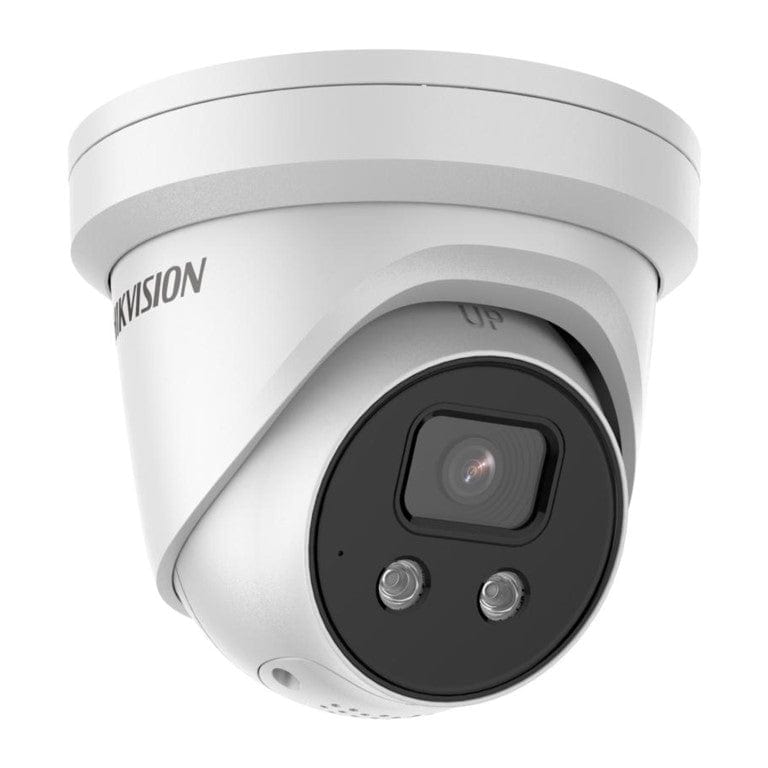 Hikvision 8MP 4K 2.8mm AcuSense Strobe Light and Audible Warning Fixed Turret Network Camera DS-2CD2386G2-ISU/SL(2.8mm)