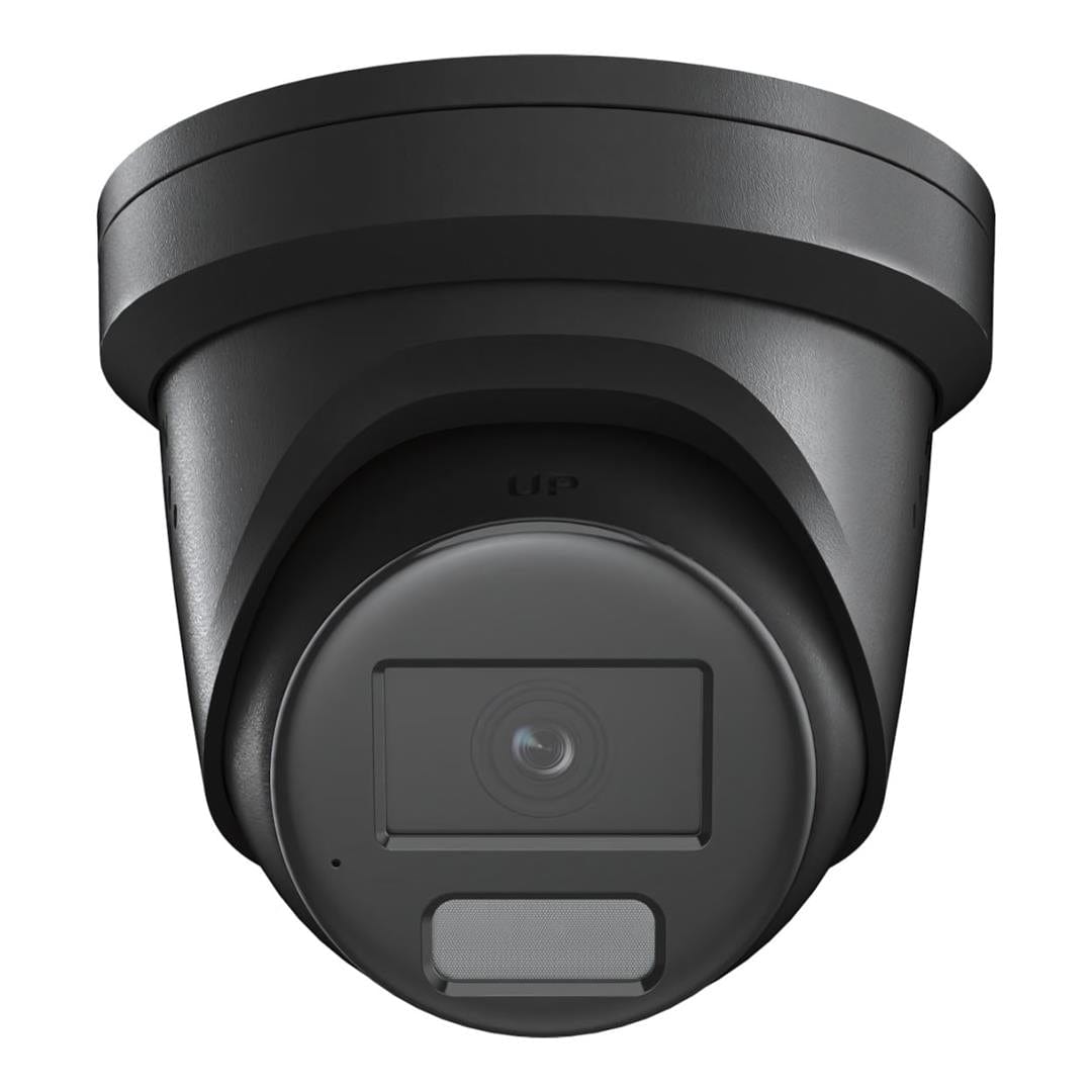 Hikvision 8MP Smart Hybrid Light with ColorVu Fixed Turret Network Camera - Black DS-2CD2387G2H-LISU/SL(4mm)
