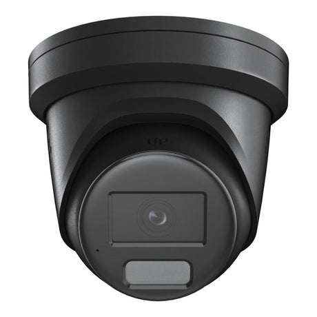 Hikvision 8MP Smart Hybrid Light with ColorVu Fixed Turret Network Camera - Black DS-2CD2387G2H-LISU/SL(4mm)