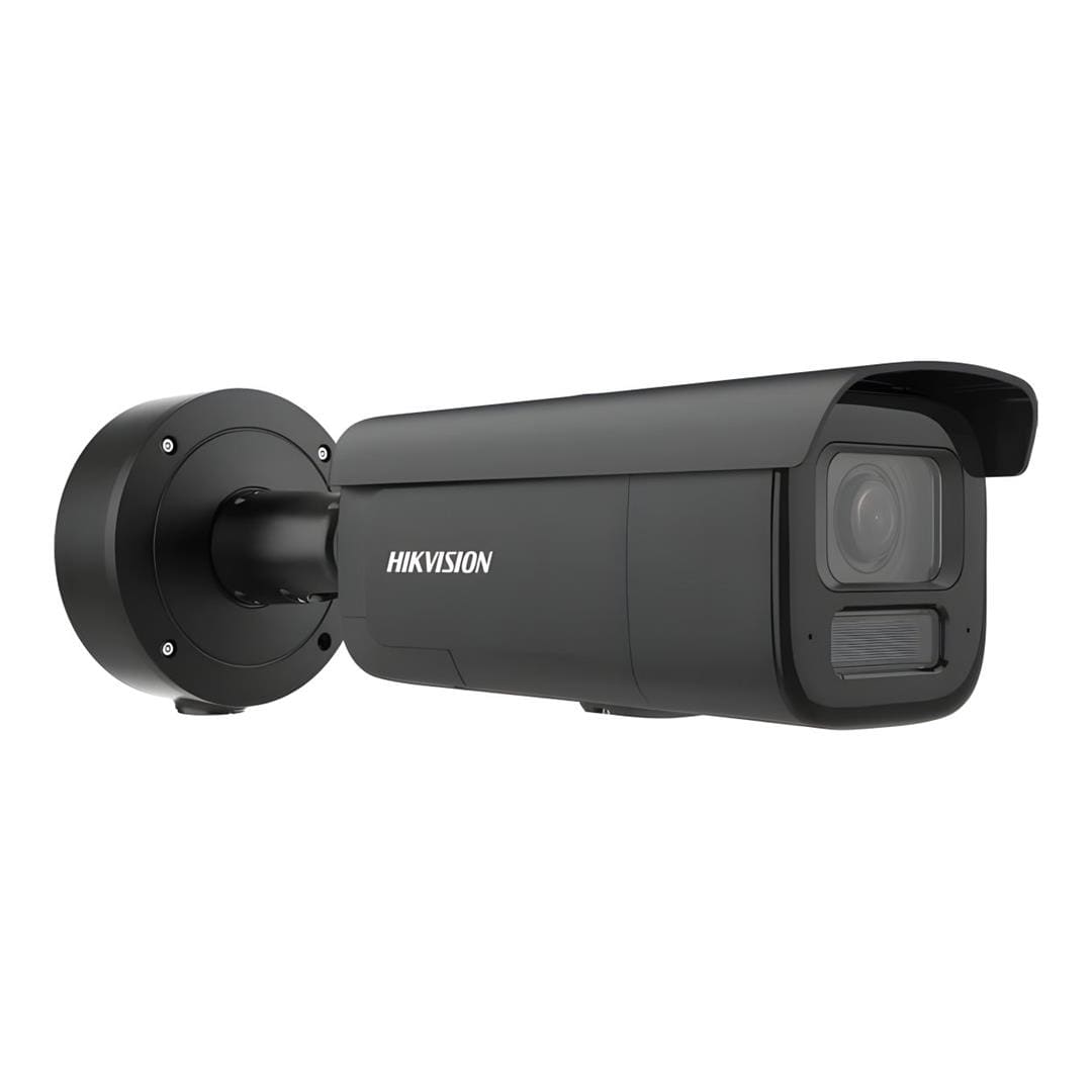 Hikvision 4MP Darkfighter Motorized Varifocal Bullet Network Camera Black DS-2CD2646G2H-IZS2U/SL(2.8-12)eFO-STDBLK