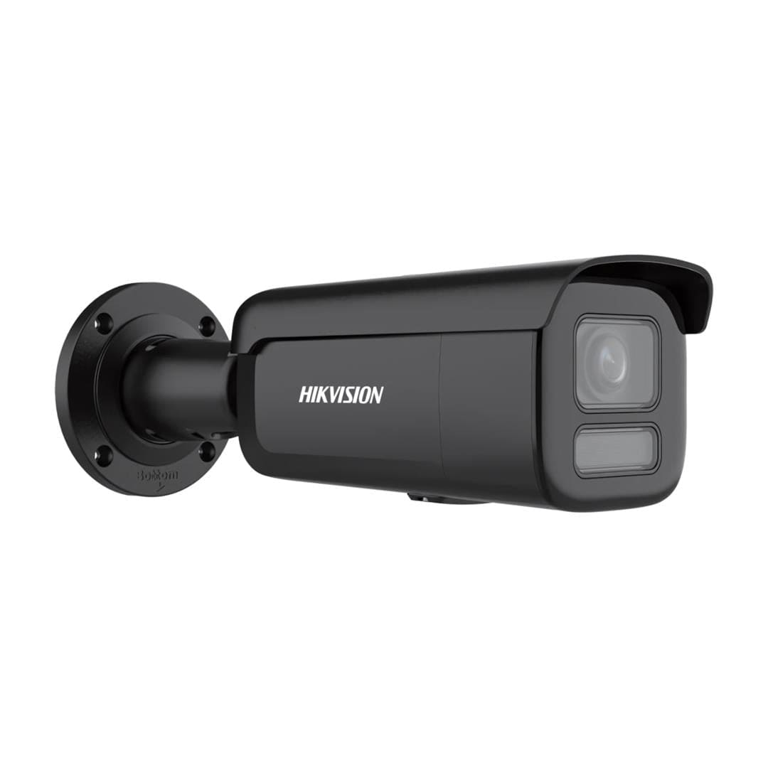 Hikvision 4MP Smart Hybrid Light with ColorVu Motorized Varifocal Bullet Network Camera DS-2CD2647G2HT-LIZS(2.8-12)/eF/O-STD/BLK