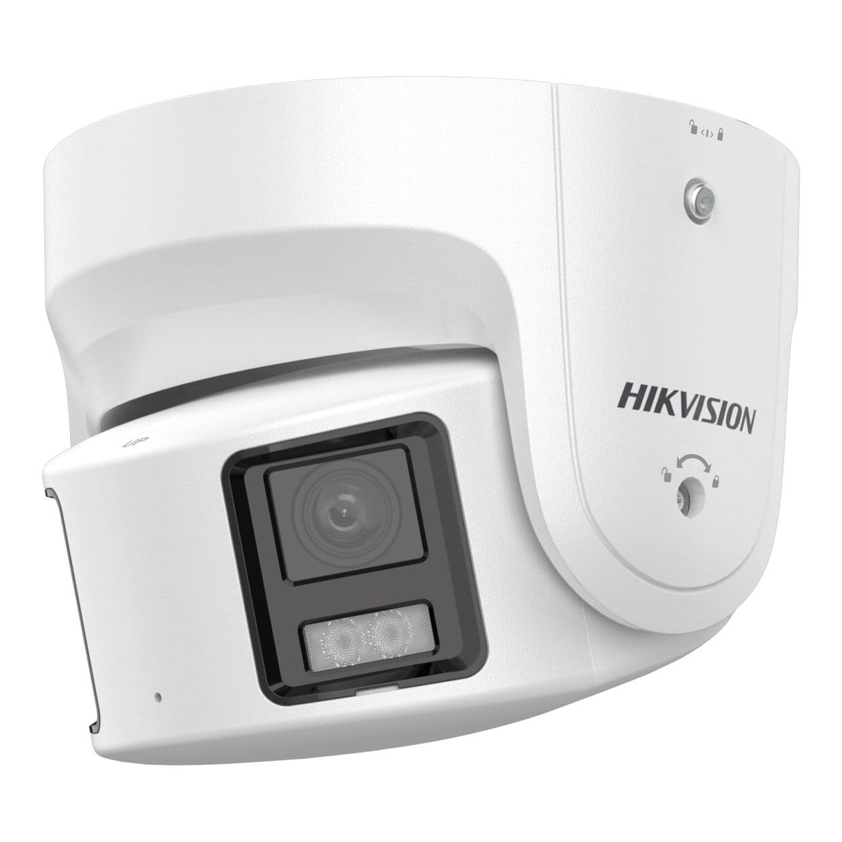 Hikvision 8MP 4mm Panoramic ColorVu Fixed Turret Network Camera DS-2CD3387G2P-LSU/SL(4MM)