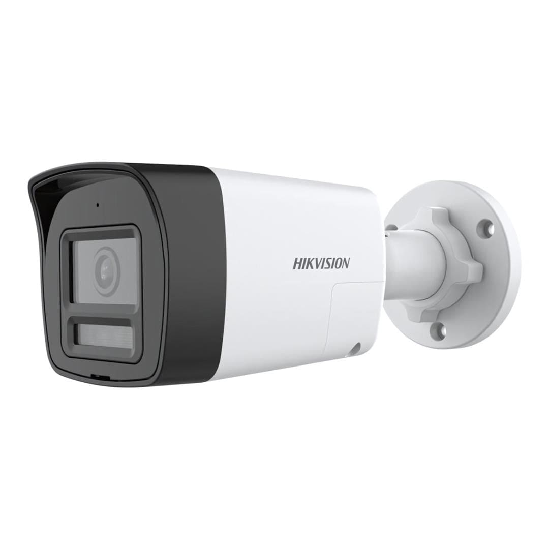 Hikvision 2MP Two Way Audio & Siren Fixed Mini Bullet Camera DS-2CE16D0T-LPXTS(2.8mm)