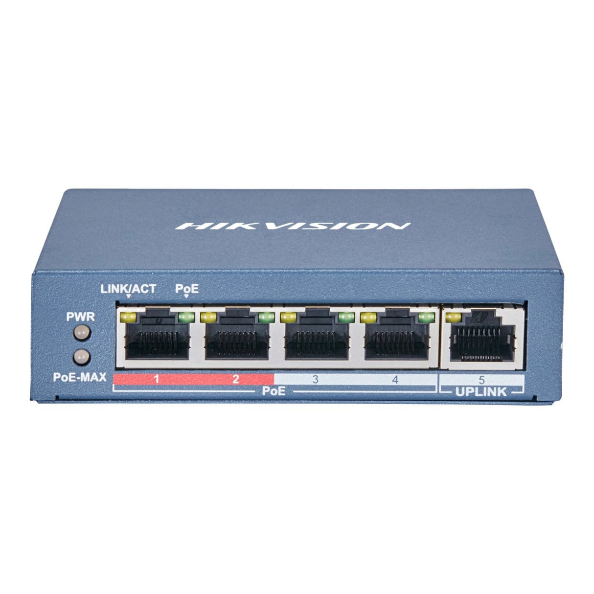 Hikvision 4-port Fast Ethernet Unmanaged POE Switch DS-3E0105P-E