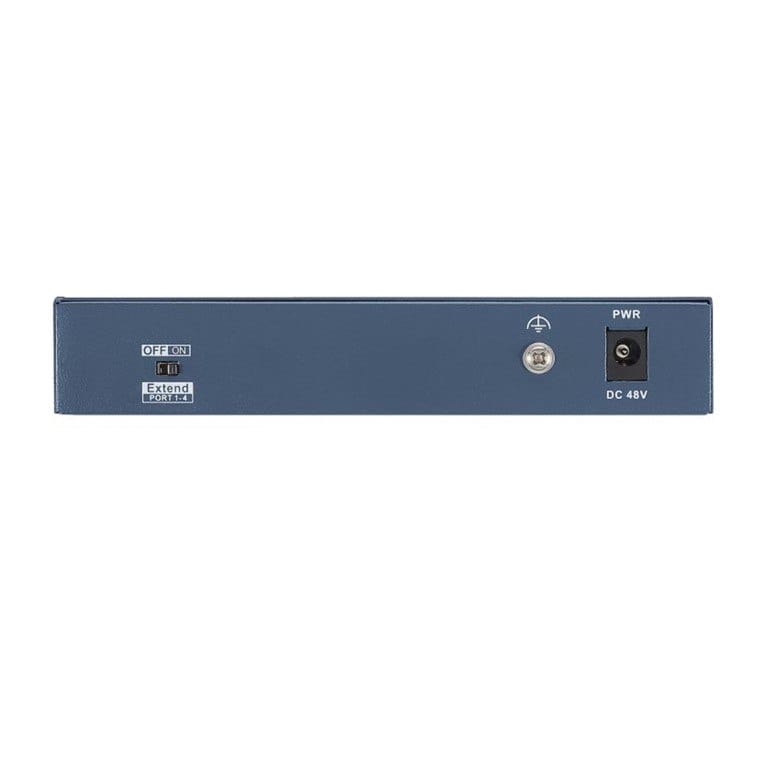 Hikvision 4-port FE PoE Unmanaged Switch with 2x FE Uplink Ports DS-3E0106HP-E