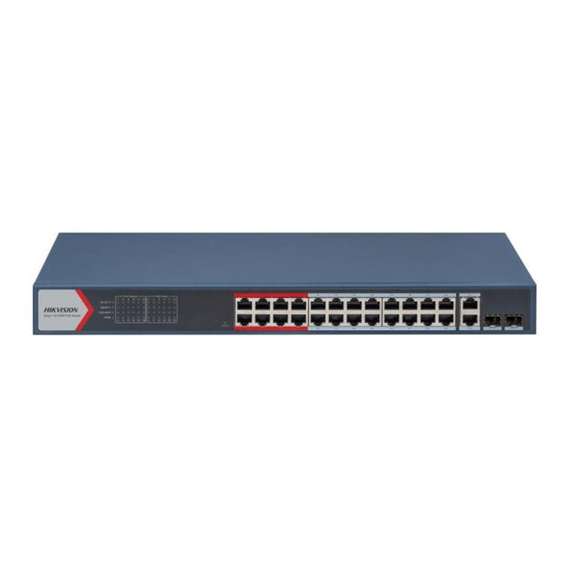 Hikvision 24-port Fast Ethernet Smart POE Switch DS-3E1326P-EI(O-STD)(B)
