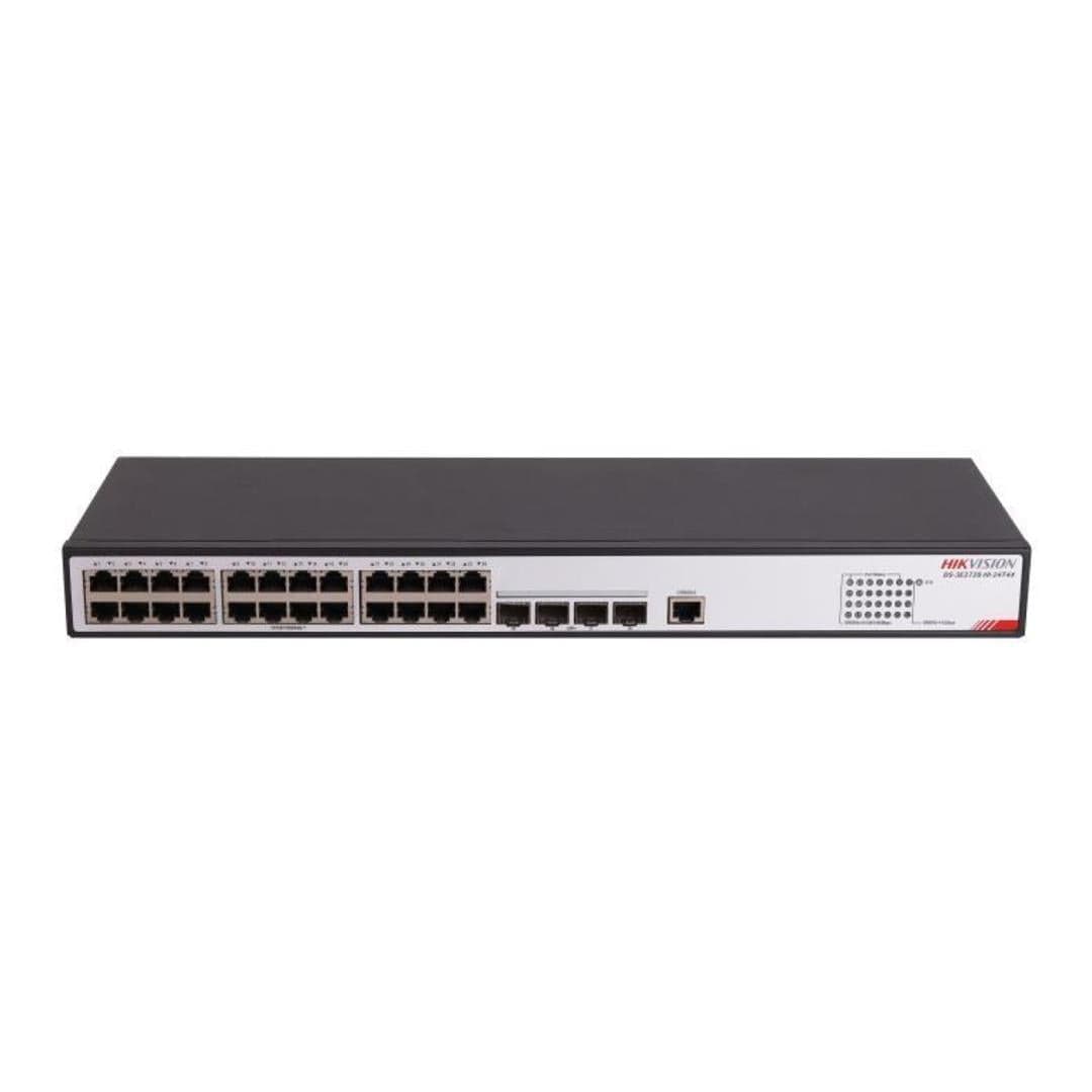 Hikvision 24-port Gigabit RJ45 4-port 10G SFP Smart L2+ Switch DS-3E2728-HI-24T4X