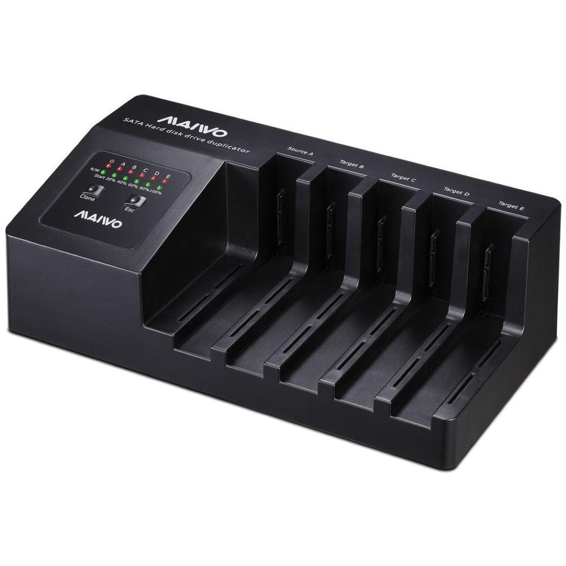 Maiwo K3095A 5-Bay USB 3.0 SATA HDD Cloning Station DS-5B-USB3-FAN-M-A