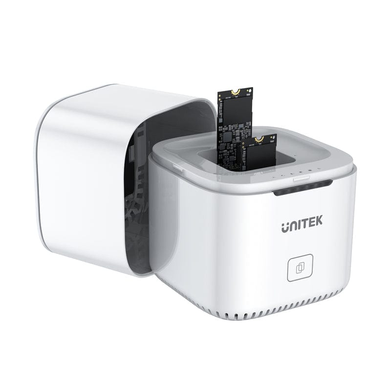 Unitek SyncStation Marshmallow Dual Type-C Docking Station DS-TYPE-C-DUAL/ENCLO