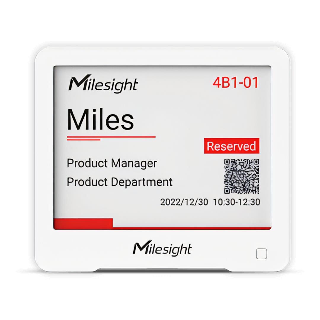 Milesight DS3604 4.2-inch IoT E-Ink Display