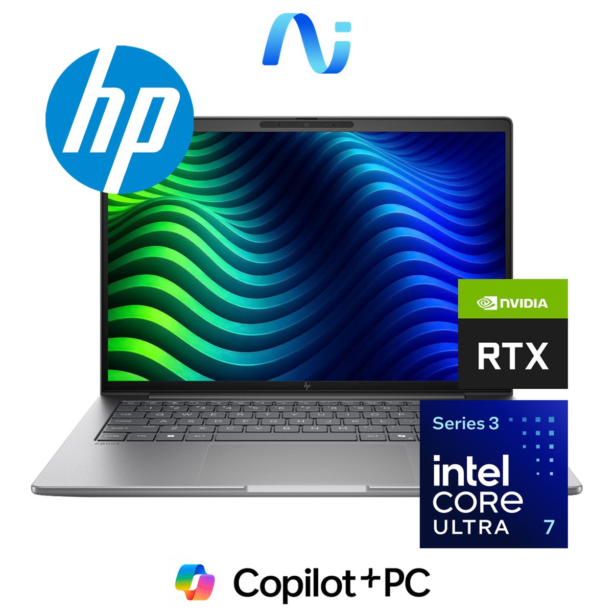 HP ZBook 8 G2i 14-inch WUXGA Next Gen AI Mobile Workstation - Intel Core Ultra 7 356H 1TB SSD 48GB RAM RTX PRO 500 Win 11 Pro