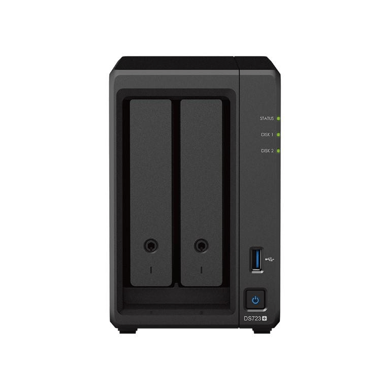 Synology DiskStation DS723+ AMD Ryzen R1600 2-bay Tower NAS