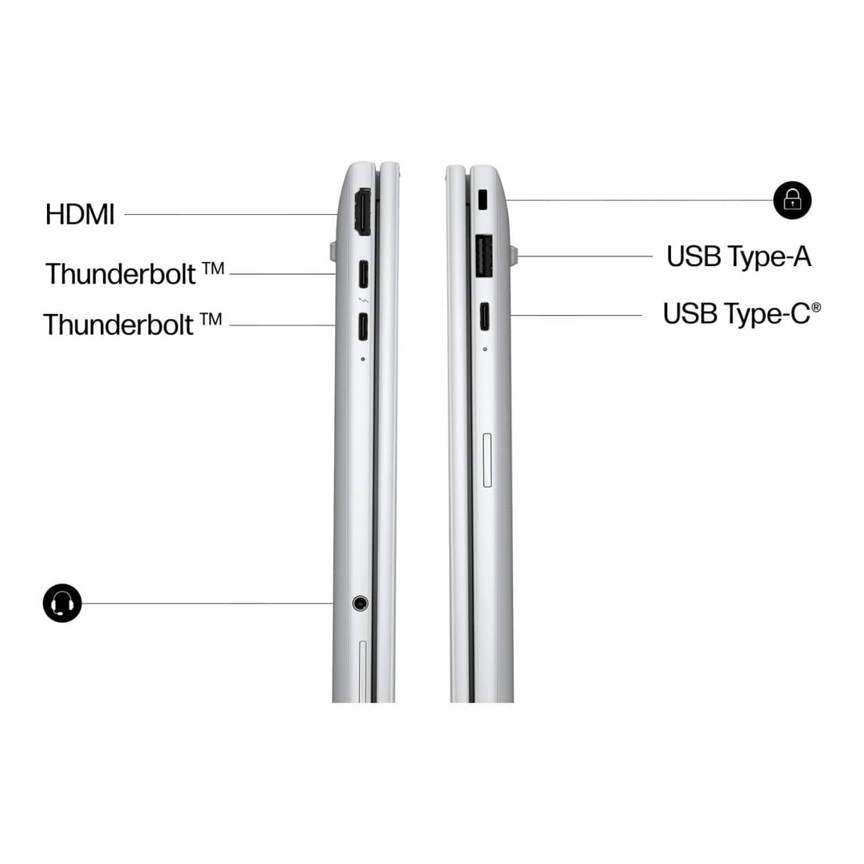 HP EliteBook 8 G2i 13.3-inch WUXGA Next Gen AI Laptop - Intel Core Ultra 5 325 512GB SSD 16GB RAM Win 11 Pro
