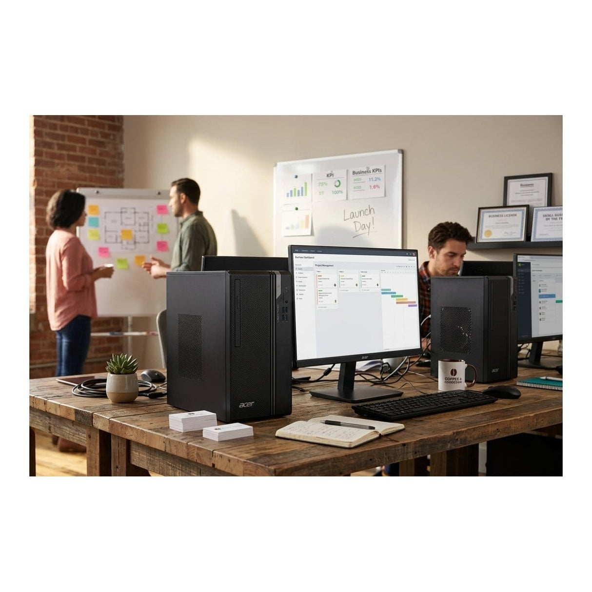 Acer Veriton 2000 S2722G Mid Tower Desktop PC - Intel Core i7-14700 1TB SSD 16GB RAM Win 11 Pro