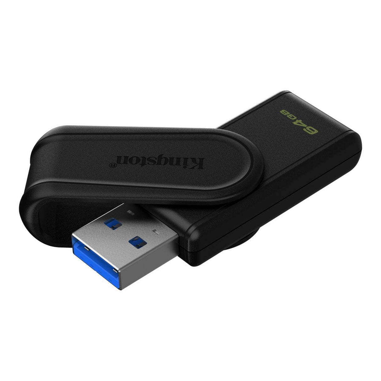 Kingston Technology DataTraveler Exodia S 64GB USB 3.2 Black USB Flash Drive DTXS/64GB