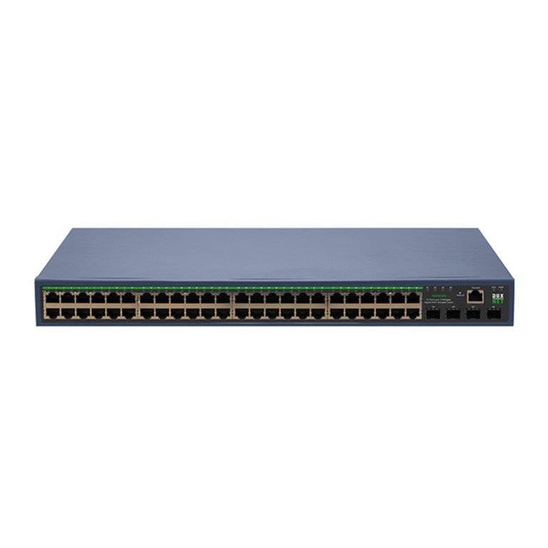 DuxNet 48-port GbE PoE+ L3 Managed Switch with 4x SFP+ Ports DUX3552PX