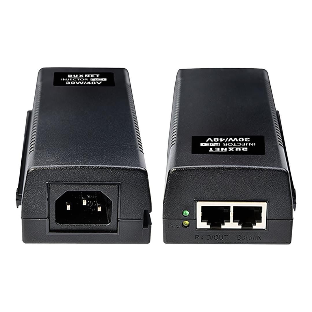 DuxNet 30W Passive Gigabit PoE Injector DUXPOE48V