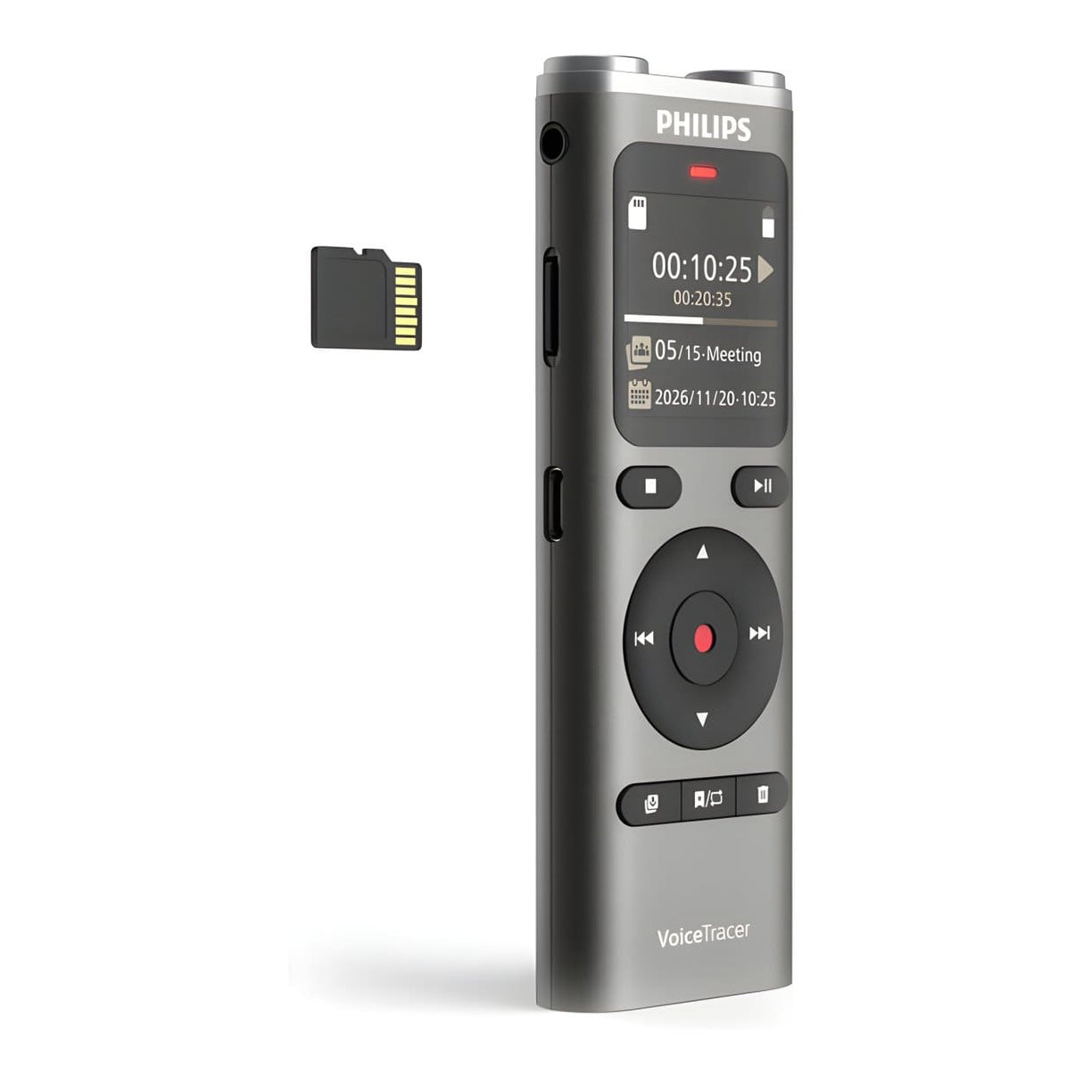 Philips VoiceTracer DVT2075 Audio Recorder