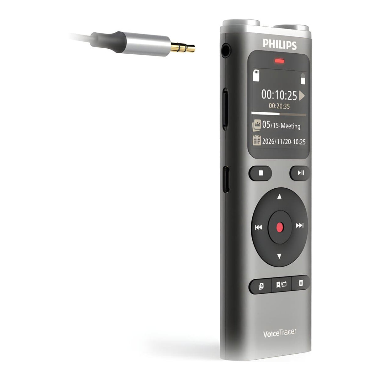 Philips VoiceTracer DVT2075 Audio Recorder
