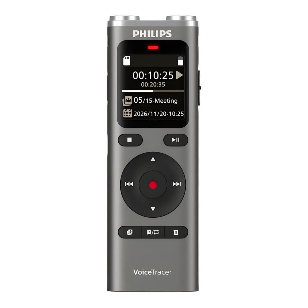 Philips VoiceTracer DVT2075 Audio Recorder