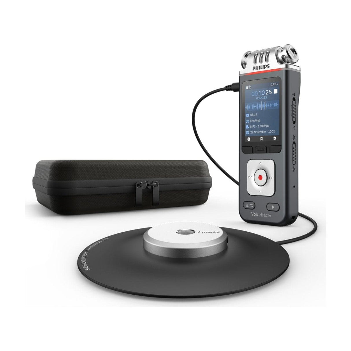 Philips DVT8115 Meeting Recorder with 360 Meeting Microphone