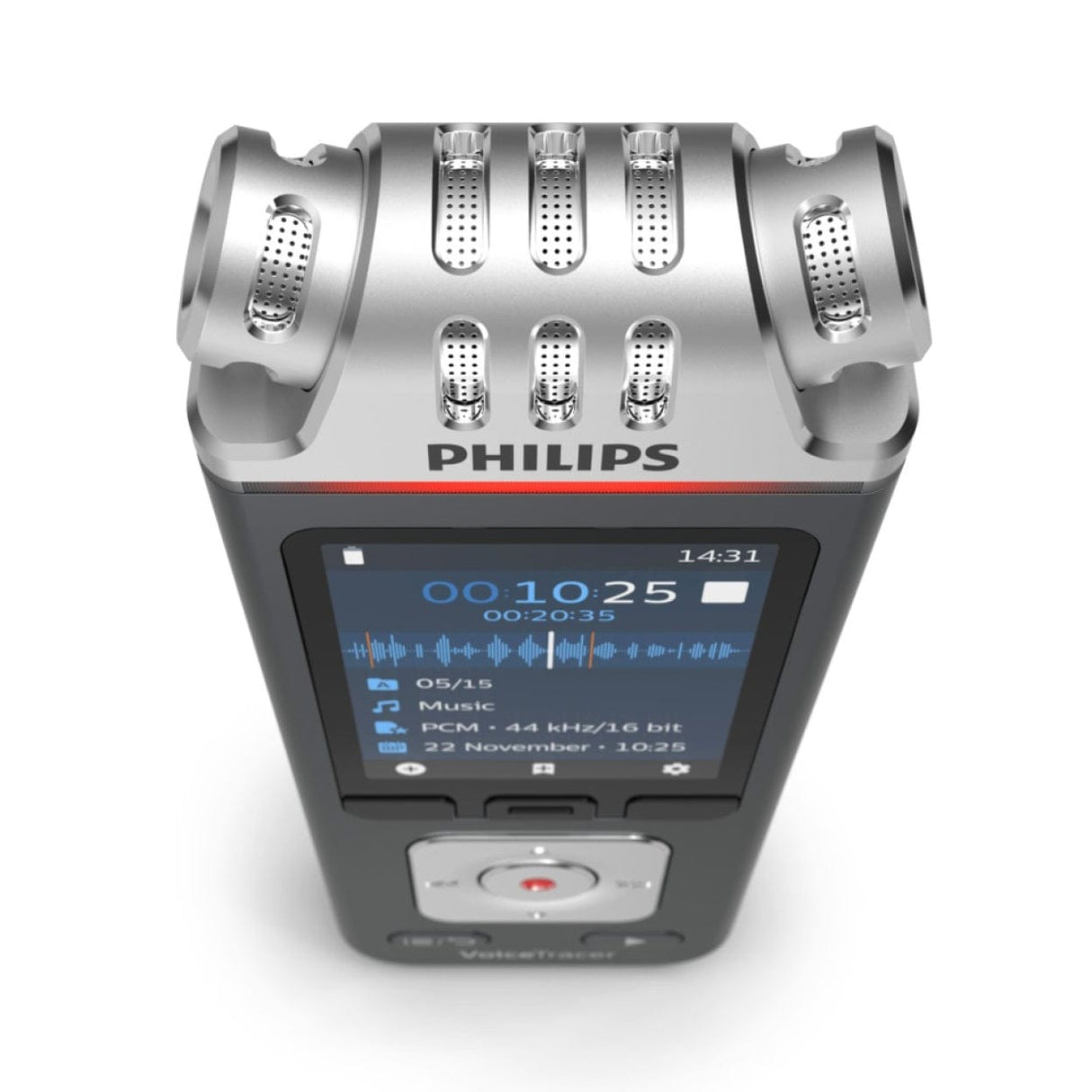 Philips DVT8115B Meeting Recorder with 2x Boundry Microphones