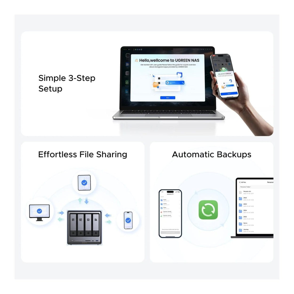 Ugreen NASync DXP4800 Plus 4-Bay NAS DX4800PLUS-35261