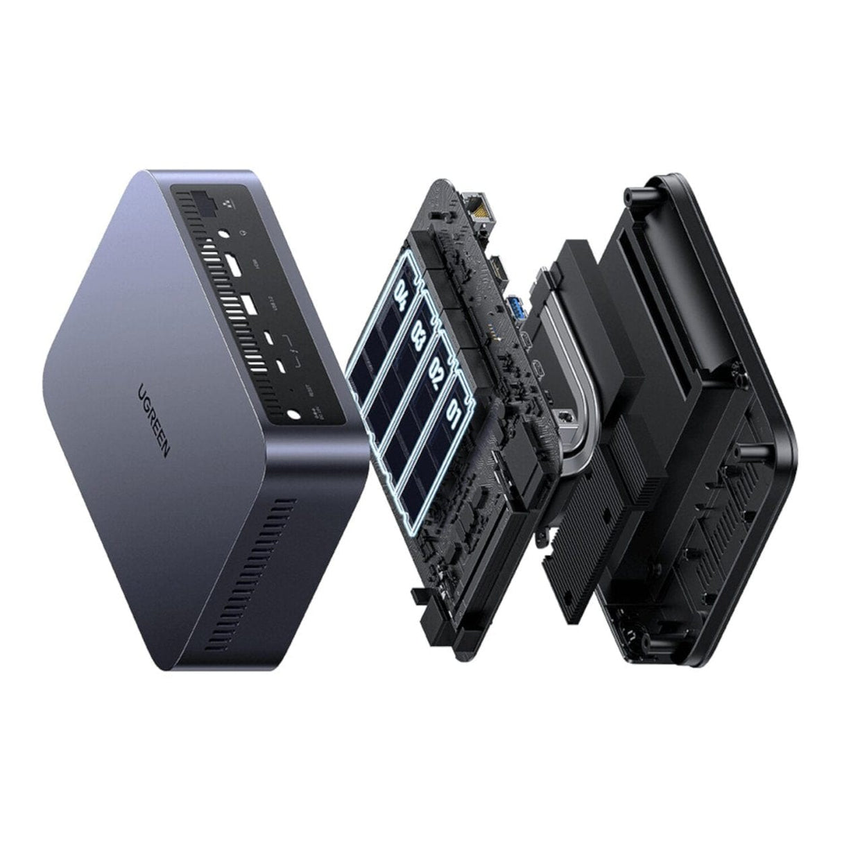 Ugreen NASync DXP480T Plus 4-Bay NAS DXP480TPLUS-25892B