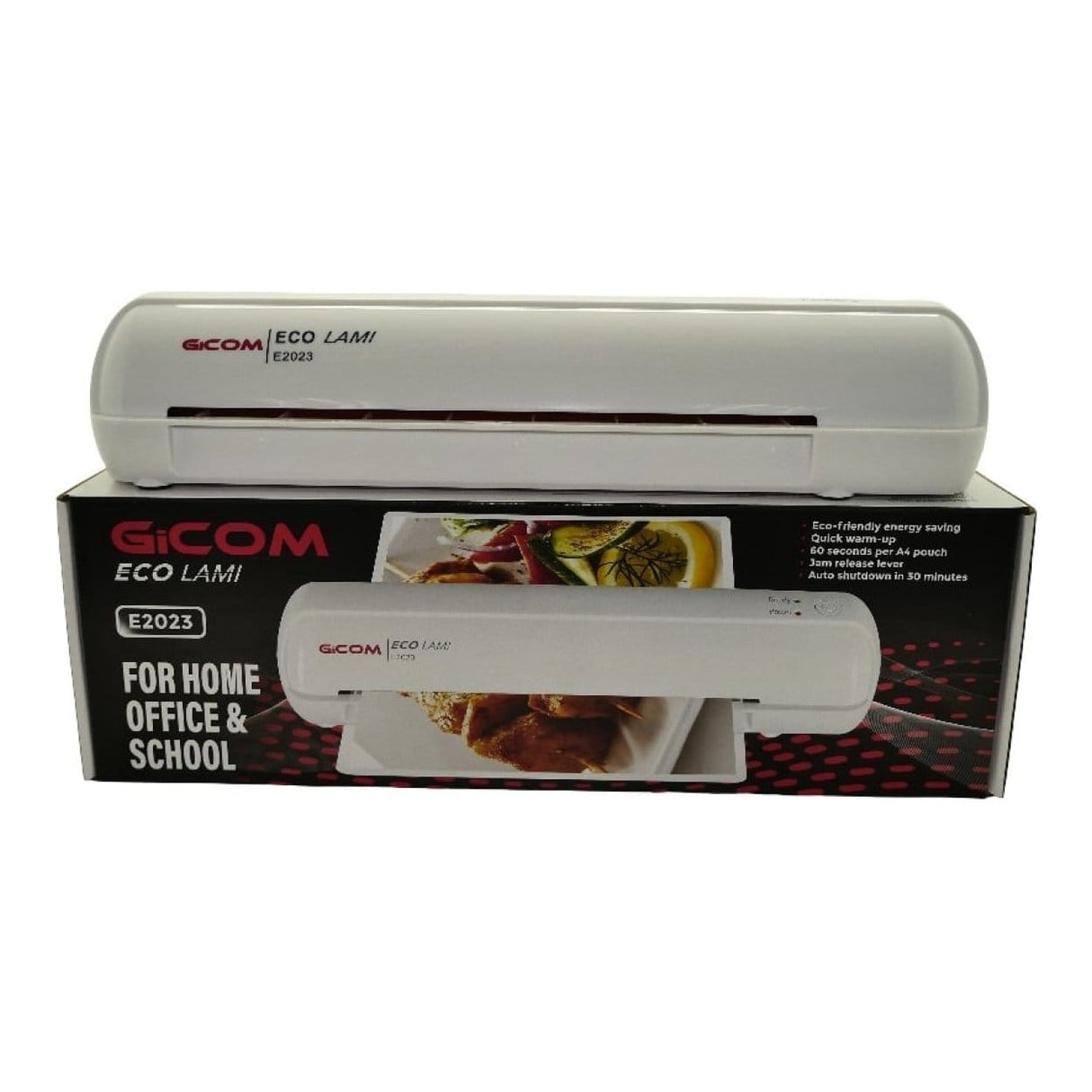 Gicom Eco Lami E2023 A4 Laminator E2023POW