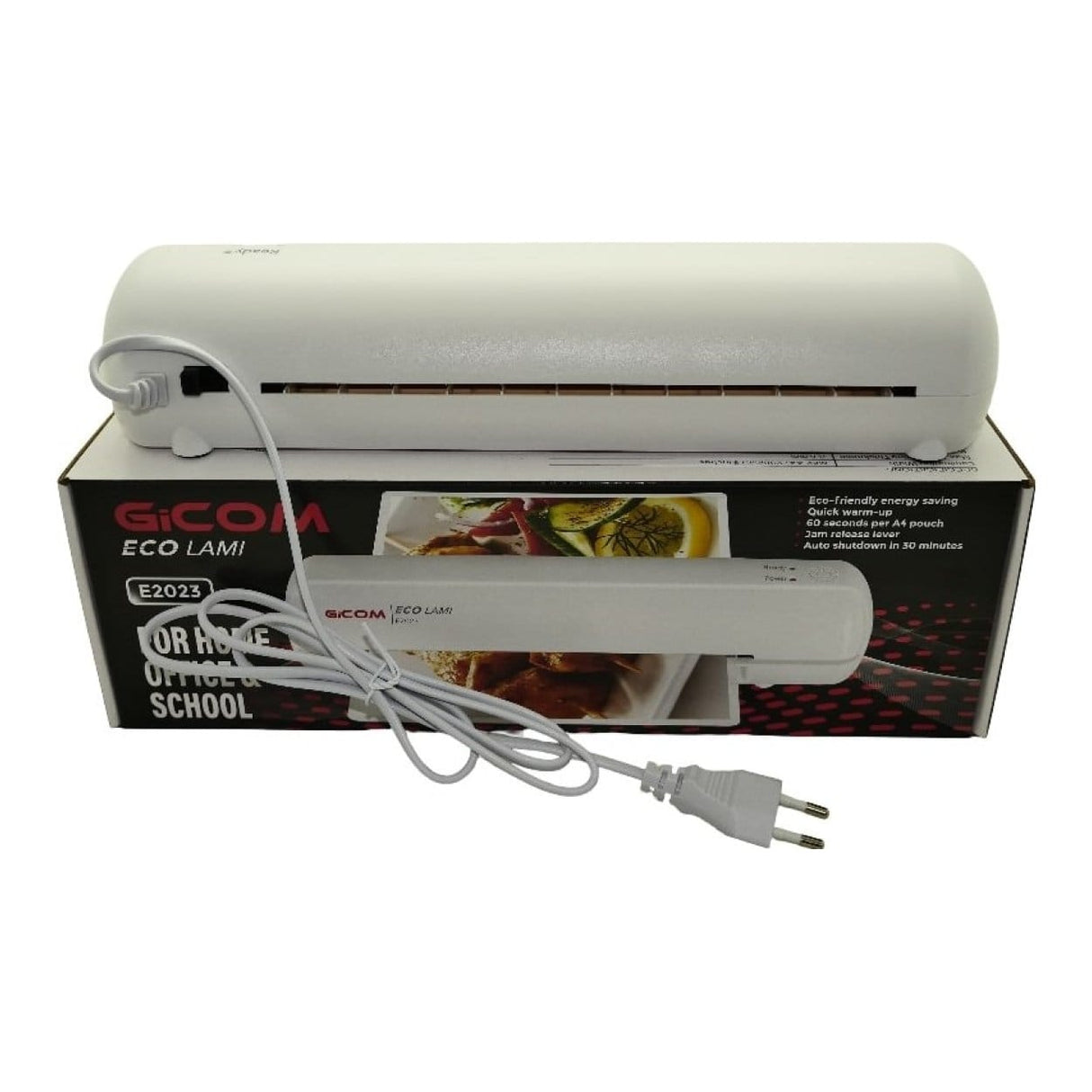 Gicom Eco Lami E2023 A4 Laminator E2023POW