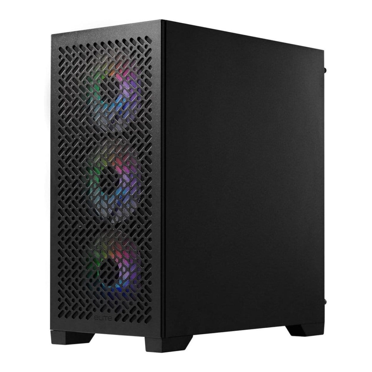 Cooler Master Elite 302 Mini Tower MicroATX PC Case Black with Elite NEX PSU E302-KGNN60-S00