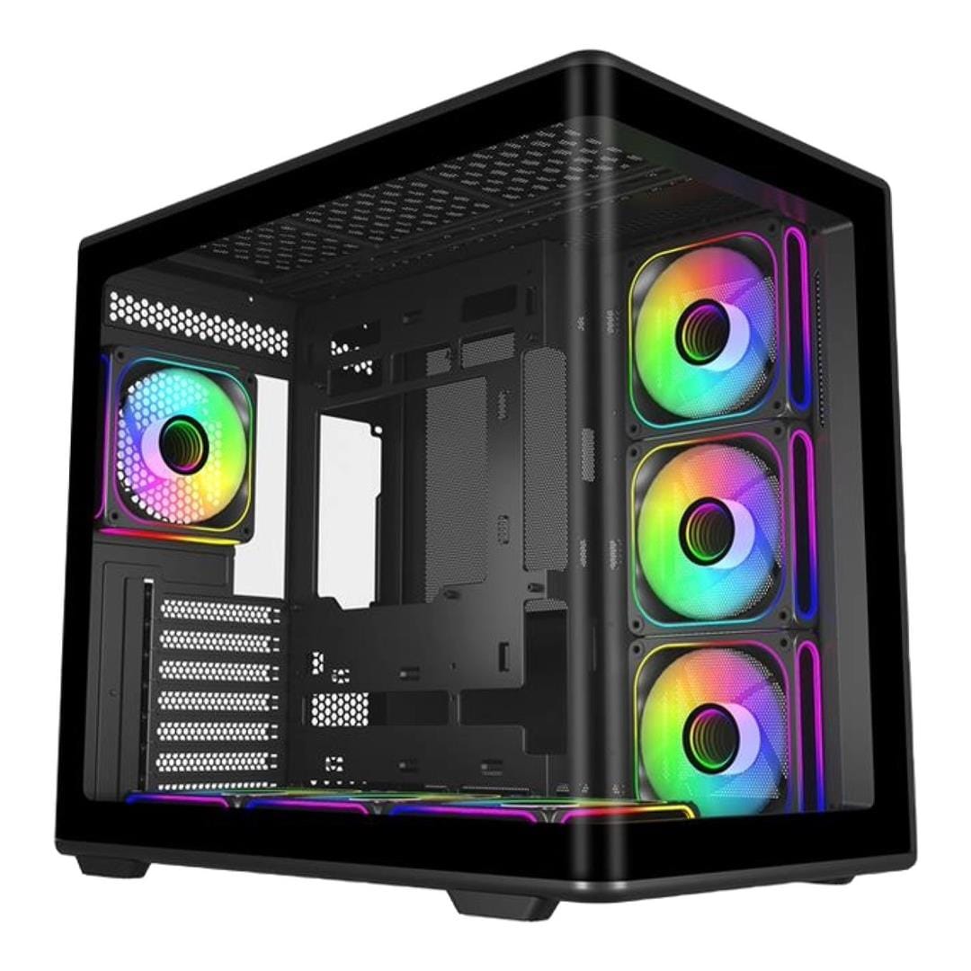 Cooler Master Elite 600 Micro-ATX Midi Tower PC Case Black E600-KGNN-S02