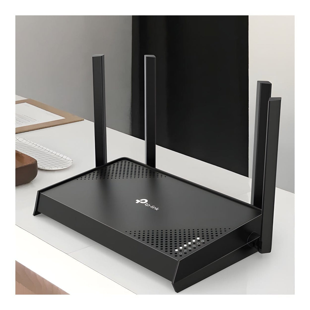 TP-Link EB210 BE3600 Wi-Fi 7 Wireless Router Dual-band 2.4GHz and 5GHz Gigabit Ethernet Black