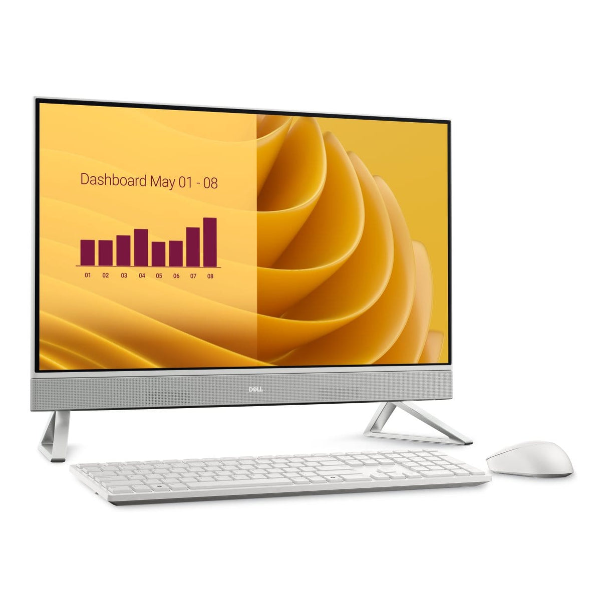 Dell 27 EC27250 27-inch FHD All-in-One PC - Intel Core 7 150U 1TB SSD 16GB RAM GeForce MX 570A Win 11 Pro