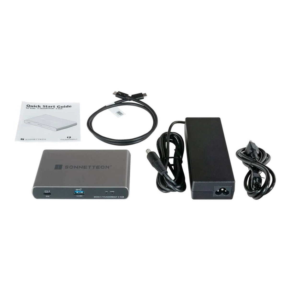 Sonnet Echo 5 Thunderbolt 4 Hub Black ECHO-HB5-T4