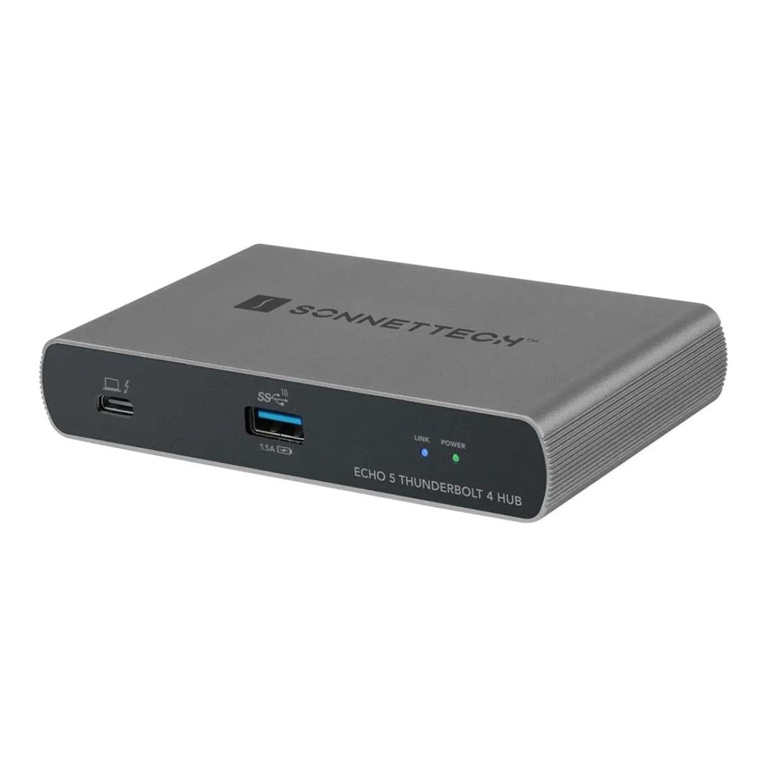 Sonnet Echo 5 Thunderbolt 4 Hub Black ECHO-HB5-T4