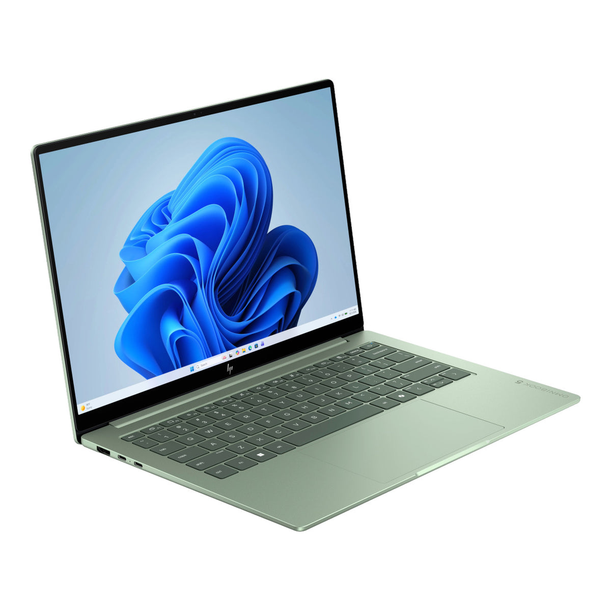 HP OmniBook 5 14-mh0005ni 14-inch 2K OLED AI Laptop - Intel Core 5 320 512GB SSD 16GB RAM Win 11 Home Honeydew