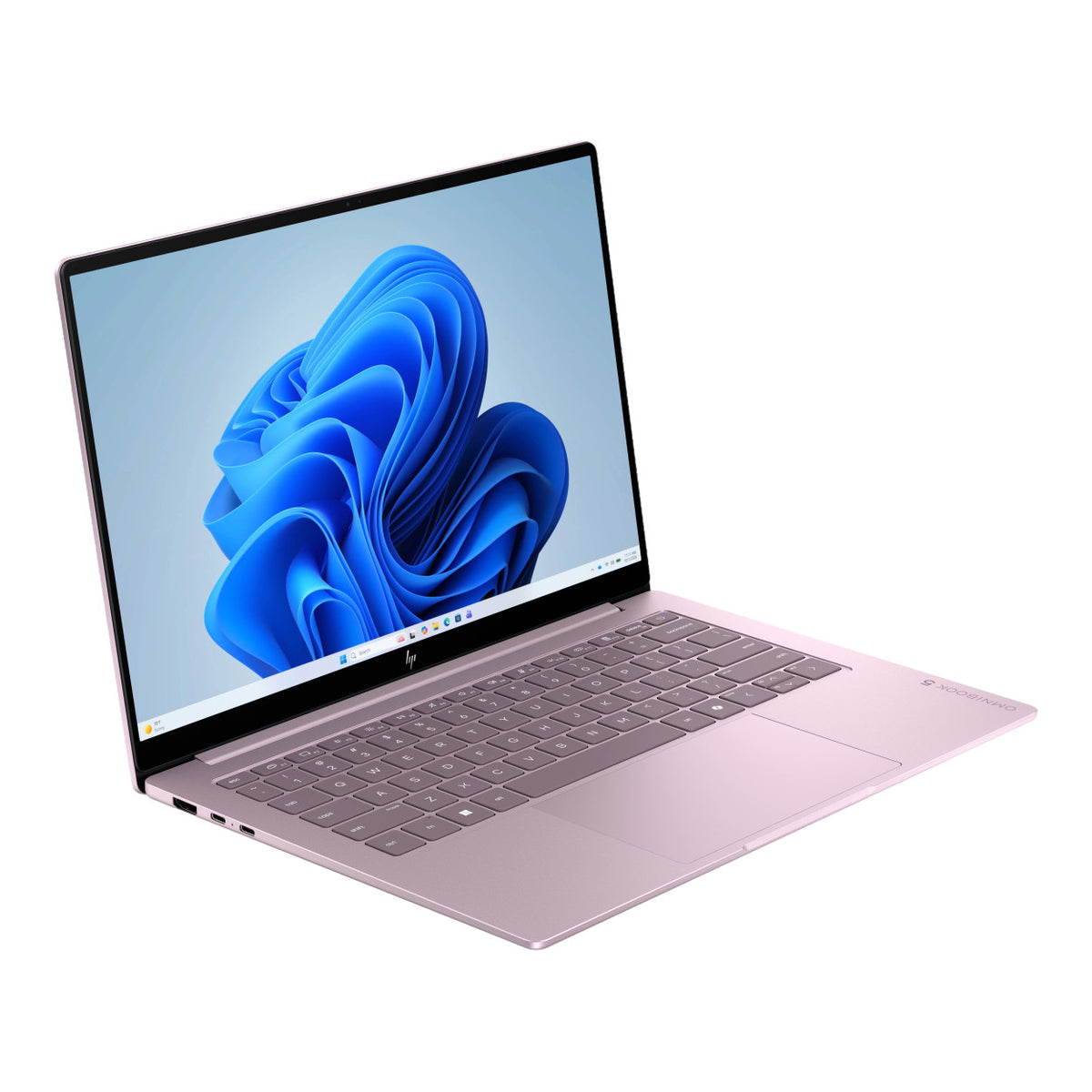 HP OmniBook 5 14-mh0009ni 14-inch 2K OLED AI Laptop - Intel Core 5 320 512GB SSD 8GB RAM Win 11 Home Pink