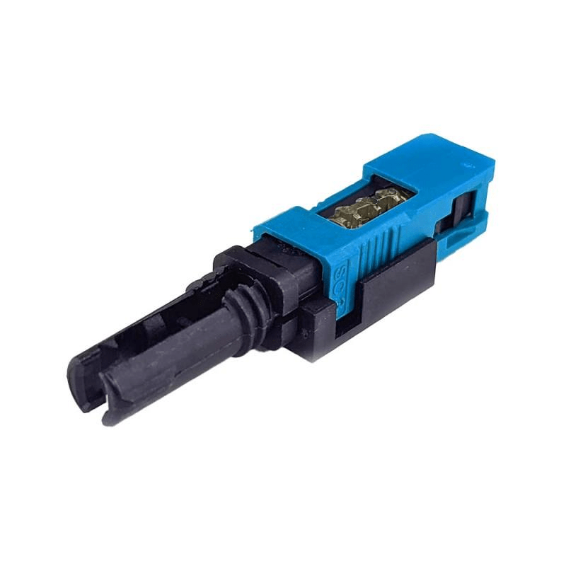 EasyFiber Field-Assembly SC Single Mode Fiber Connector Blue EF-CON-SM-SC