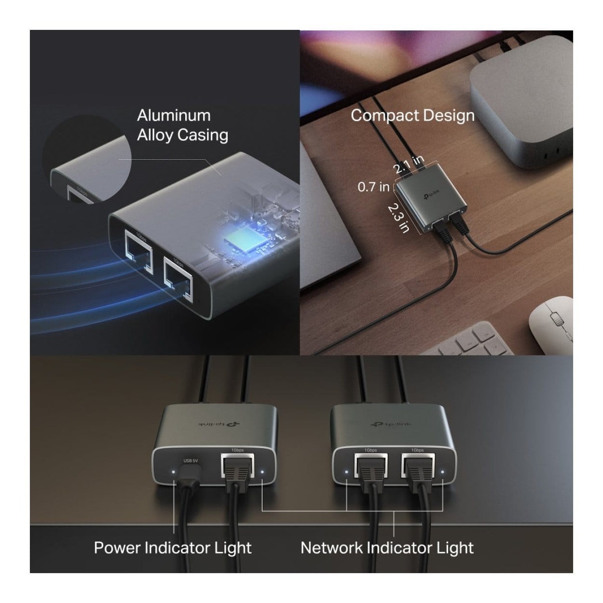 TP-Link EH210 Gigabit Ethernet Splitter