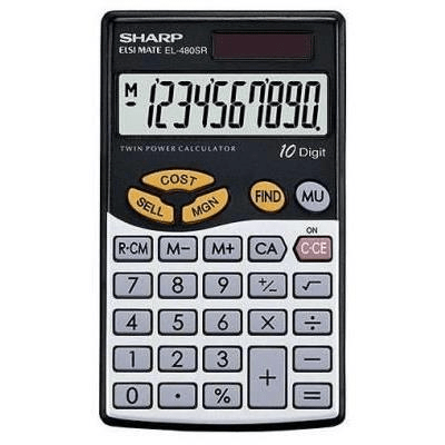 Sharp Business Calculator EL-480SB