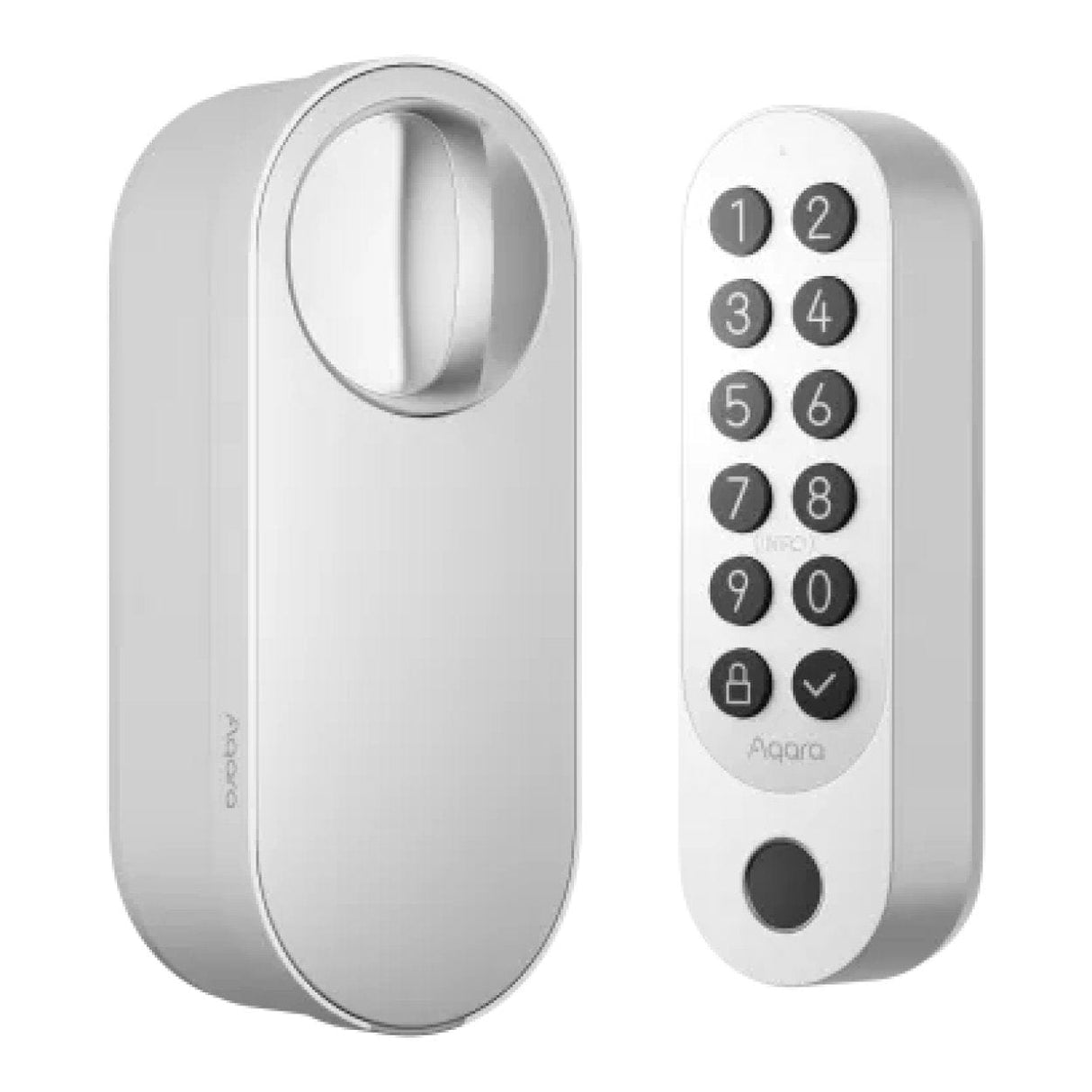 Aqara U200 Retrofit Smart Door Lock White EL-D02D